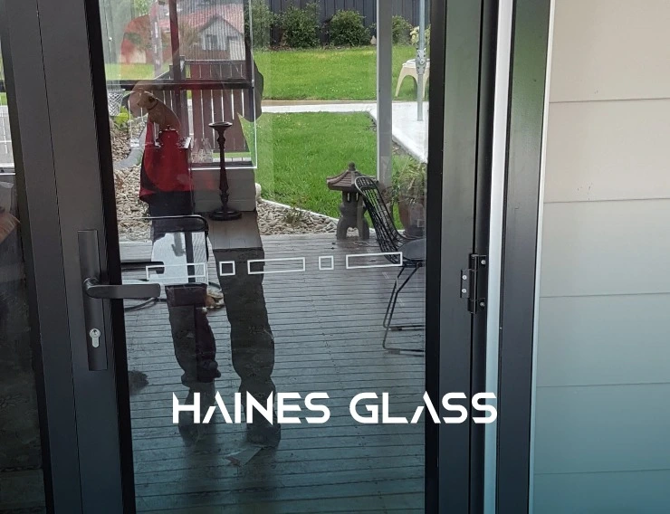 Glass in doors