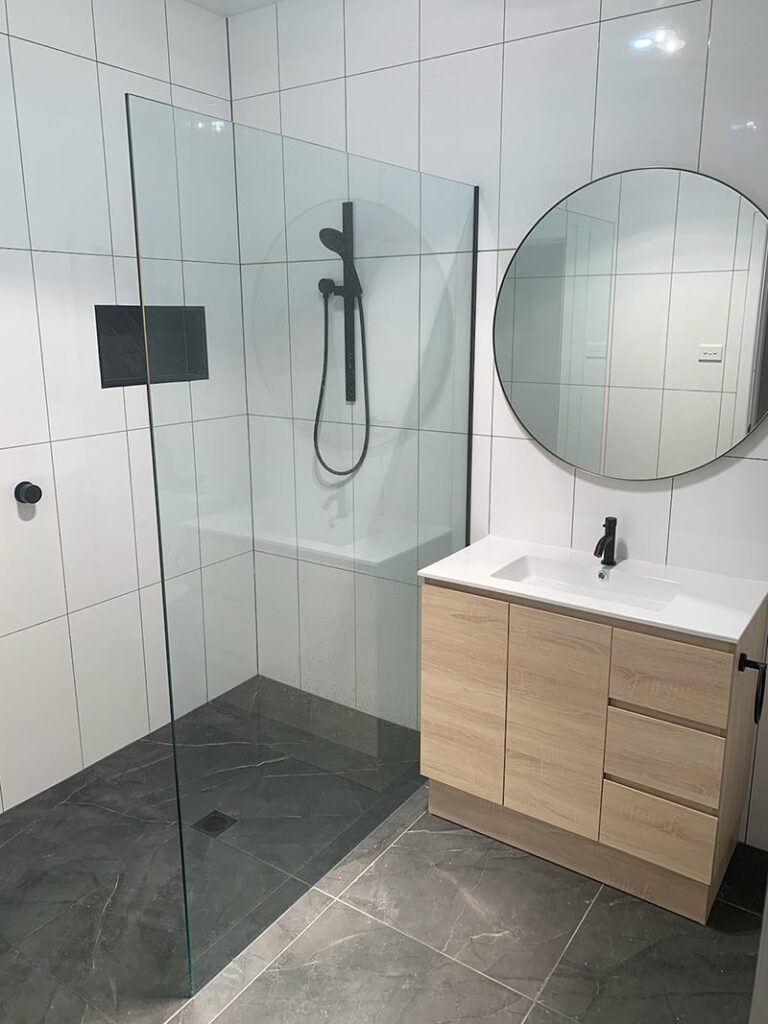 Frameless Shower Panels
