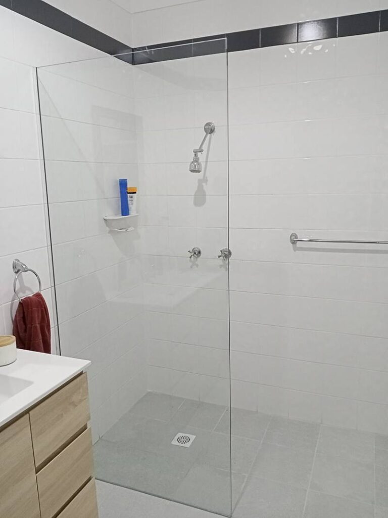 Frameless Shower Panel